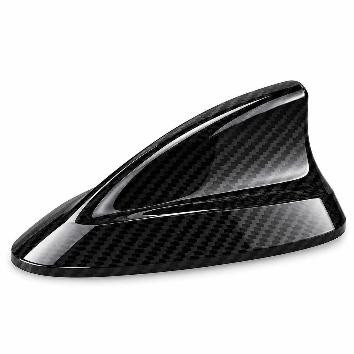 E90 Shark Fin Roof Antenna Cover – Carbon Fiber Look (2005–2012)