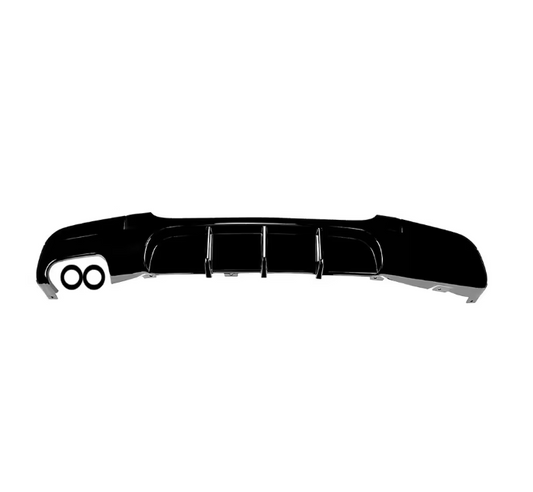 BMW E90 M-Tech Rear Diffuser | Gloss Black