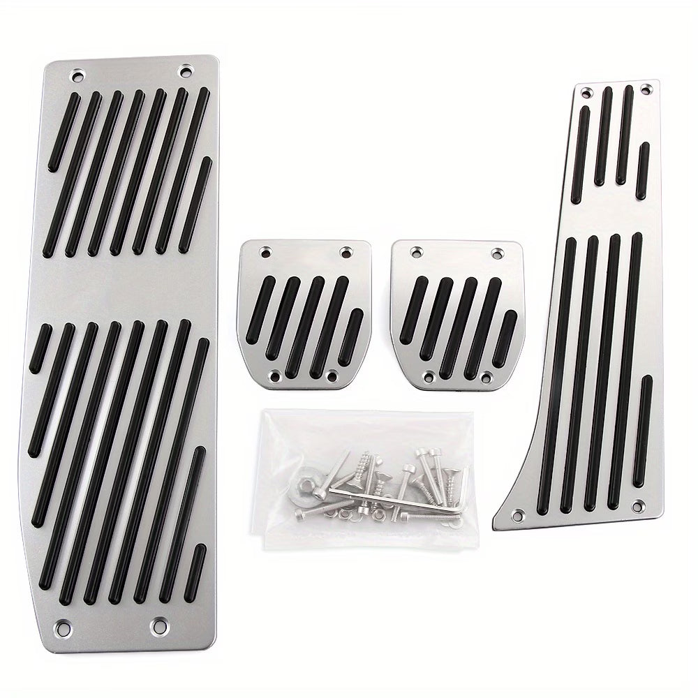 E9X Sport Aluminum Pedal Covers – Non-Slip Performance Pedal Set (2005–2012)