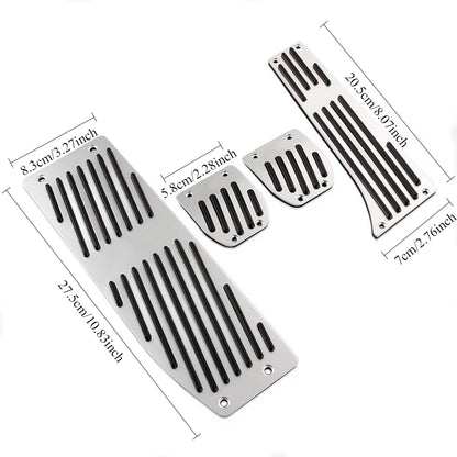 E9X Sport Aluminum Pedal Covers – Non-Slip Performance Pedal Set (2005–2012)