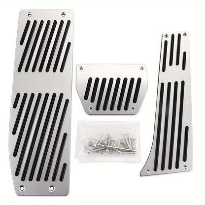E9X Sport Aluminum Pedal Covers – Non-Slip Performance Pedal Set (2005–2012)