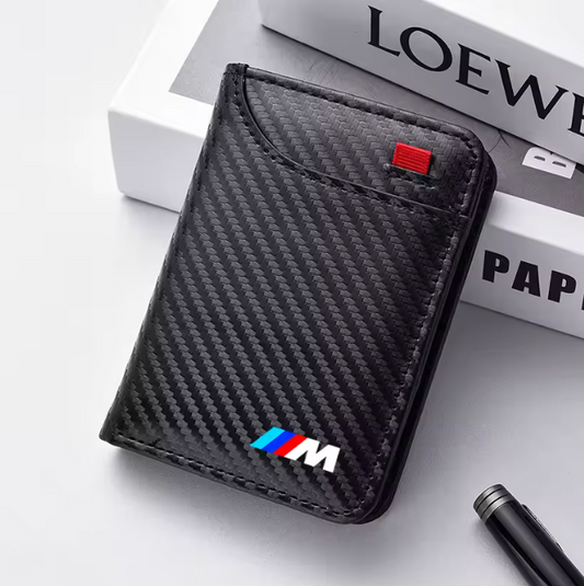 (E90 M) Card Wallet Carbon Fiber Look