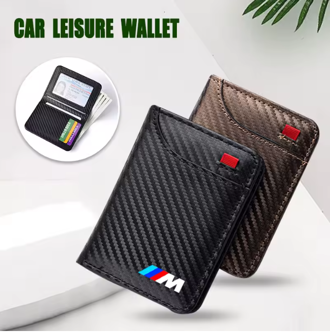 (E90 M) Card Wallet Carbon Fiber Look