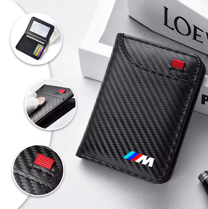 (E90 M) Card Wallet Carbon Fiber Look