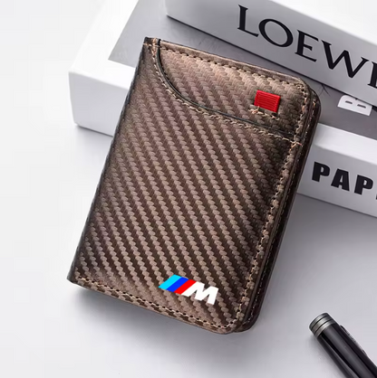 (E90 M) Card Wallet Carbon Fiber Look