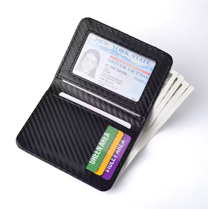 (E90 M) Card Wallet Carbon Fiber Look